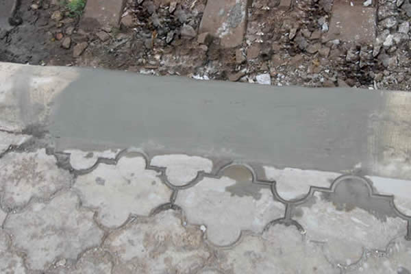 Восстановление бетонных бордюров