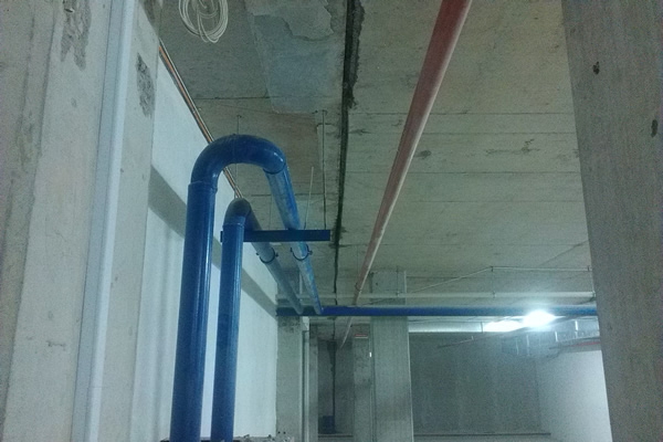 герметизация деформационных швов плиты в подземном паркинге в Харькове