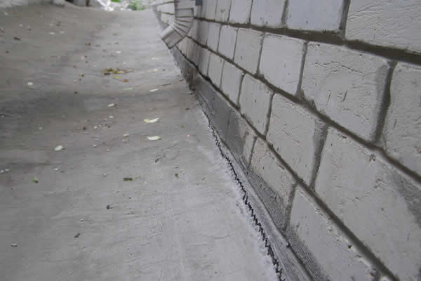 Гидроизоляция изнутри бетонных блоков подвала