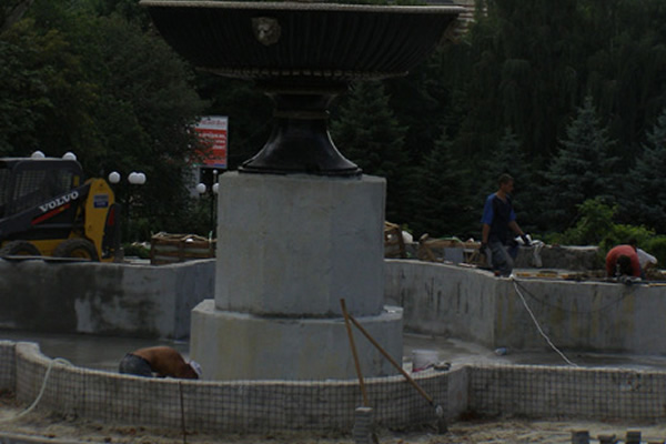 гидроизоляция фонтана в Харькове
