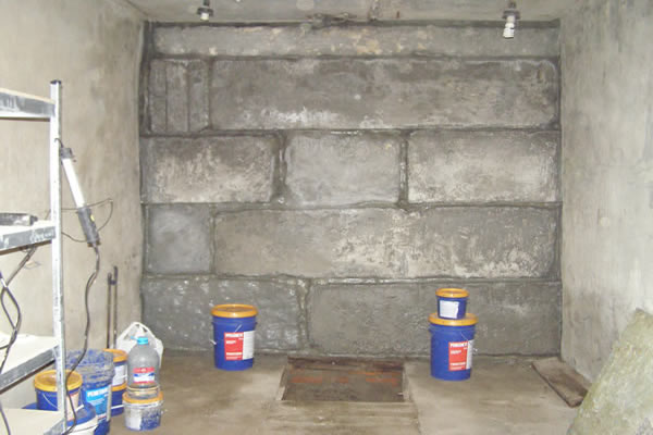 Гидроизоляция стен и пола гаража