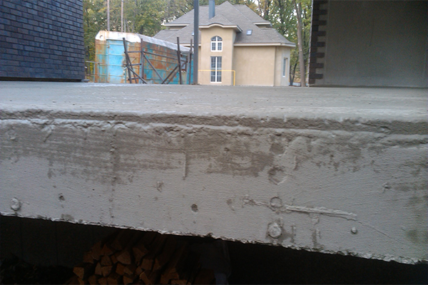 Гидроизоляция плиты терассы в Харькове